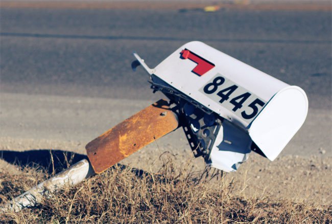 Stolen Mailbox
