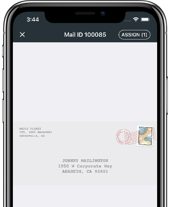 POSTSCAN MAIL OPERATOR