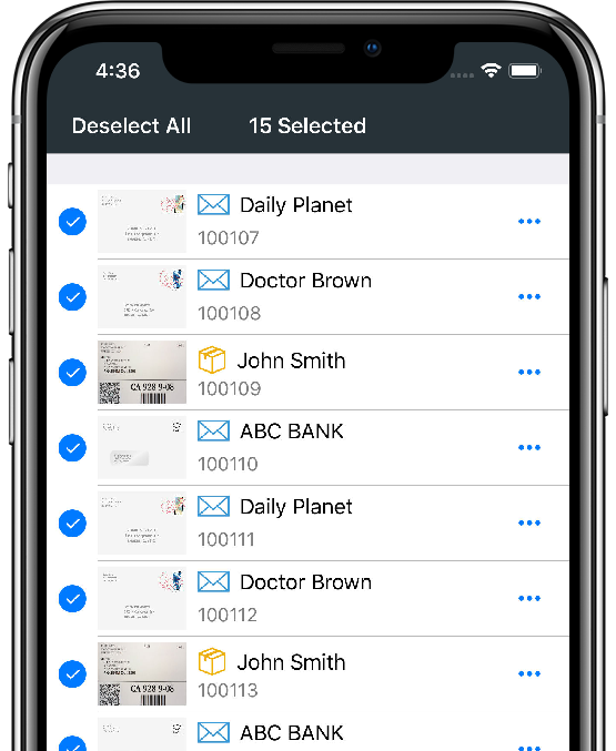 POSTSCAN MAIL OPERATOR