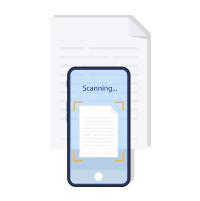Scan important mail like Coast Guard letters, marina contracts, or immigration paperwork