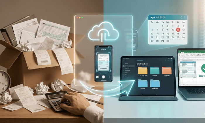 How To Organize Business Receipts & Mail For 2025 Tax Season (the Paperless Guide)