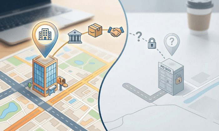 Why Your New Business Needs A Real Street Address (not A Po Box) From Day 1